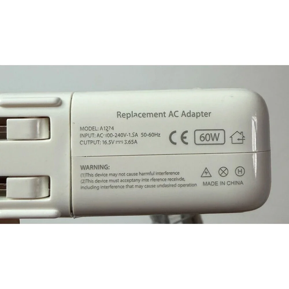 Magsafe 60W Power Adapter Charger New With Extension Cord